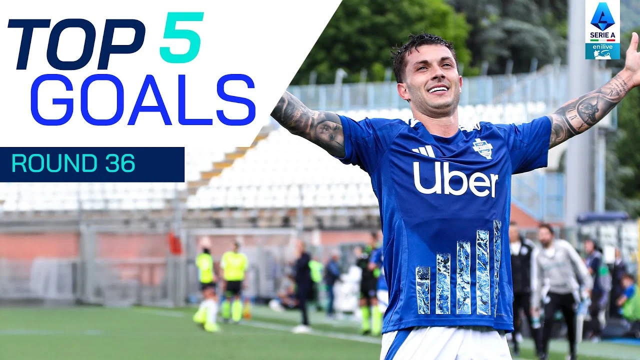Gol spettacolo nella Serie A 2024/25: cinque momenti memorabili del 36° turno