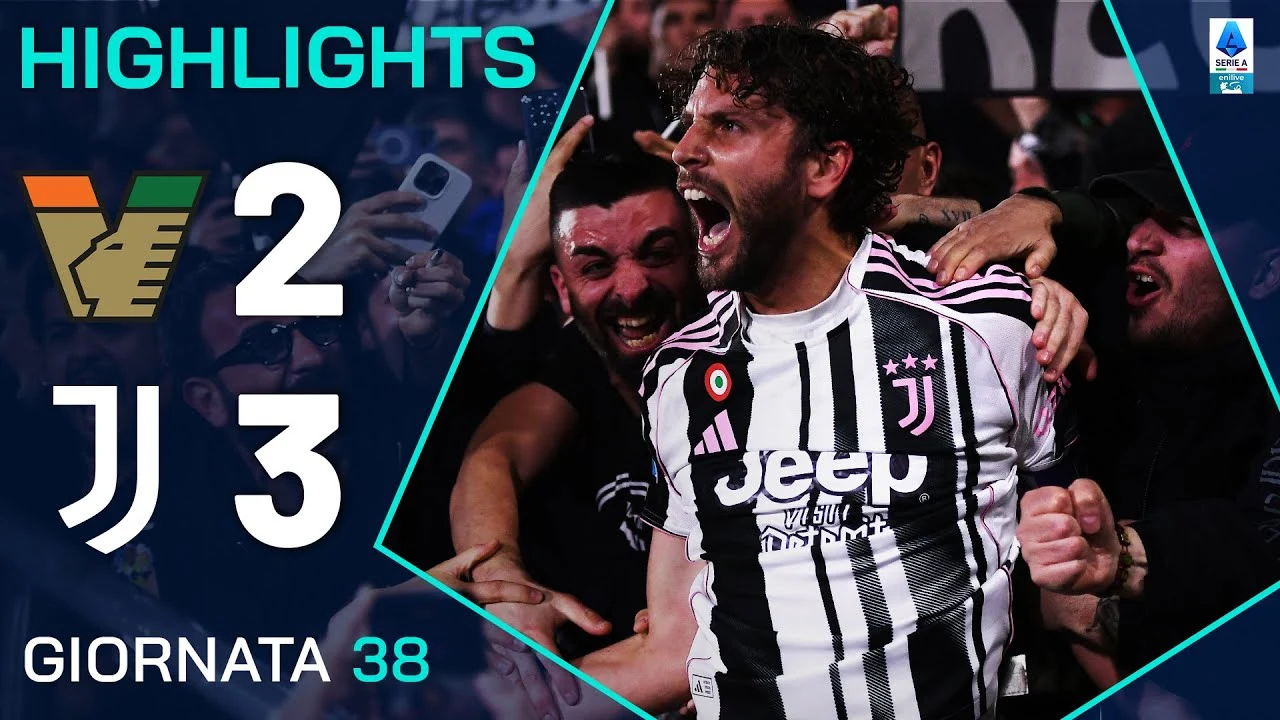 Juventus conquista la Champions, Venezia retrocede in un finale di stagione emozionante