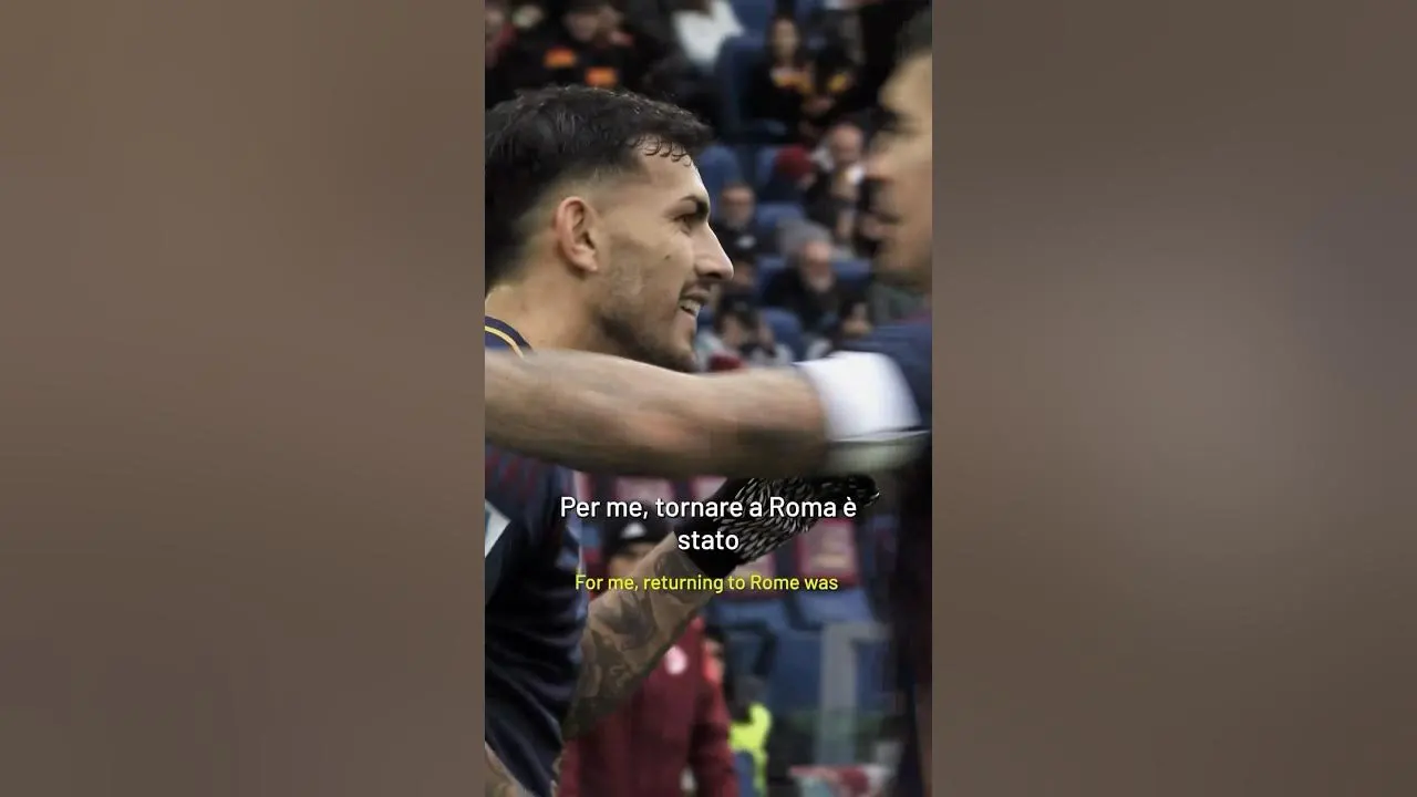 Leandro Paredes emozionato per il ritorno a Roma: un privilegio giocare in Serie A sin da bambino