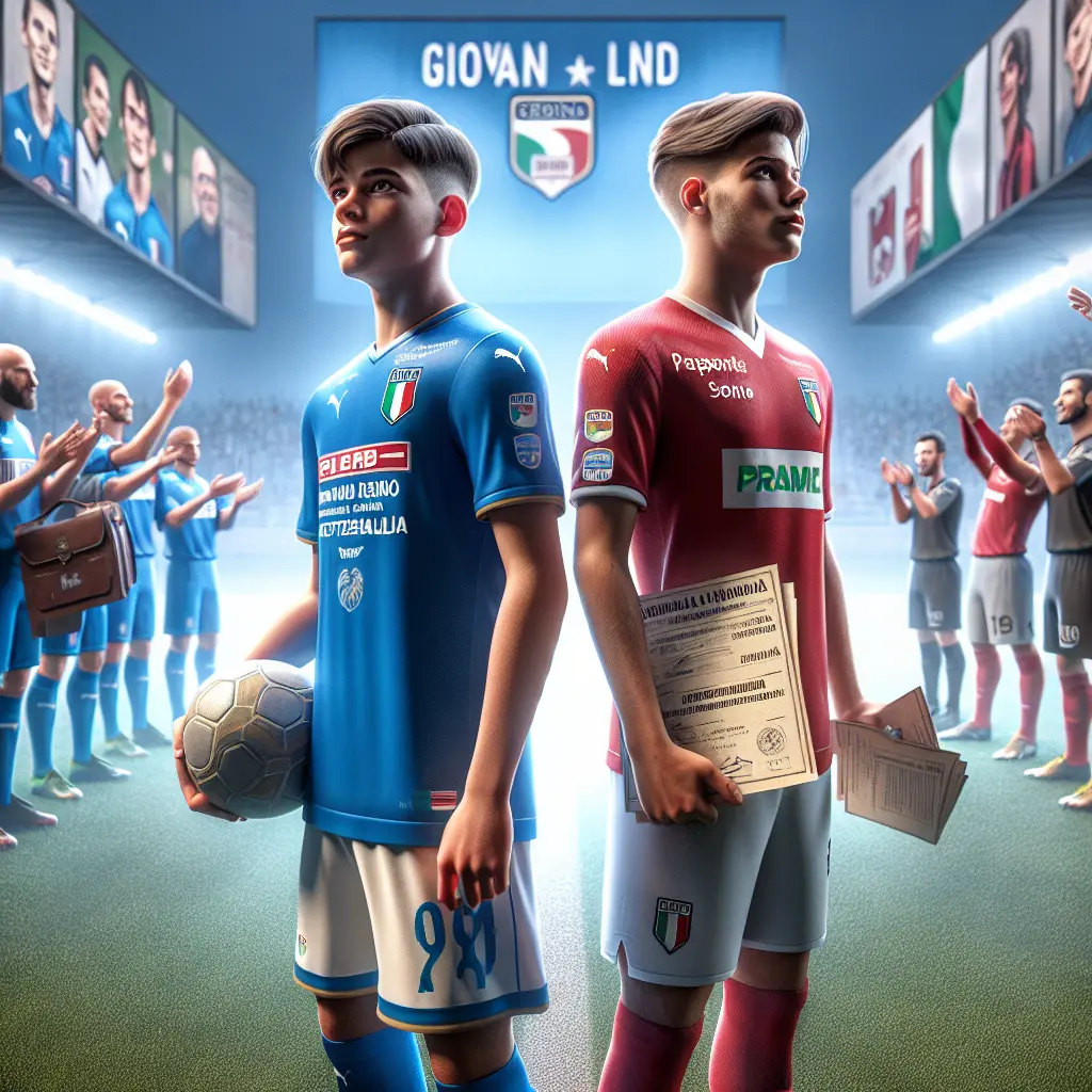 Il Progetto Giovani LND lancia talenti emergenti come Matteo Toci e Muhammed Colley nel calcio professionistico italiano