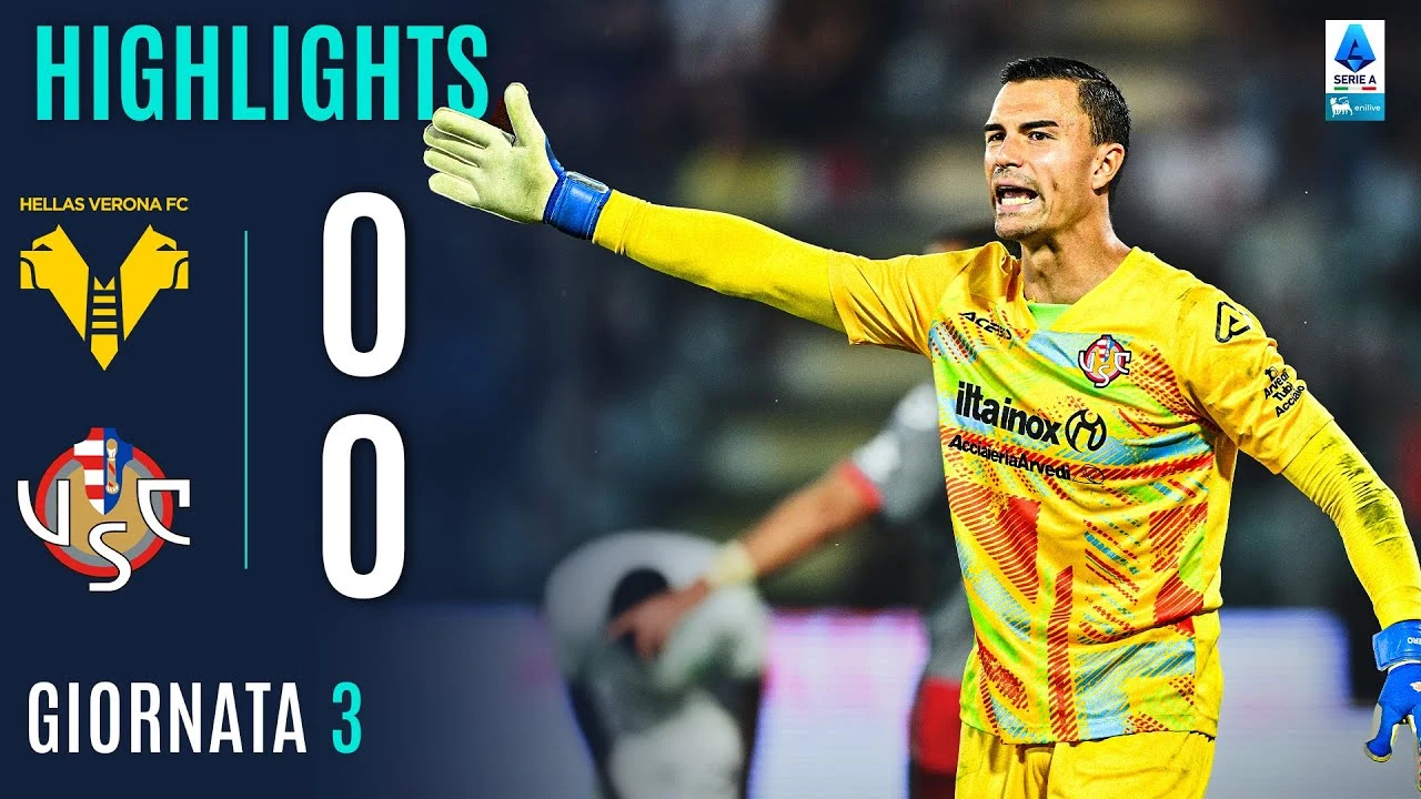 Verona e Cremonese pareggiano 0-0 in una sfida equilibrata della Serie A ENILIVE 2025/26
