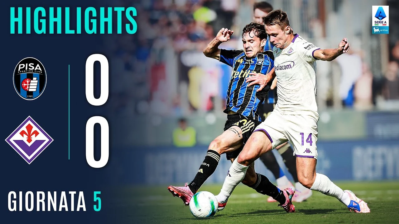 Pareggio a Reti Inviolate tra Pisa e Fiorentina nella Sfida di Serie A 2025/26